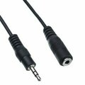 Swe-Tech 3C 3.5mm Stereo Extension Cable, 3.5mm Male to 3.5mm Female, 75 foot FWT10A1-01275